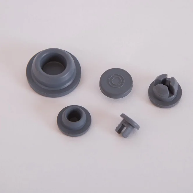 Pharmaceutical Butyl Rubber Stopper 28mm 32mm For Infusion Vials