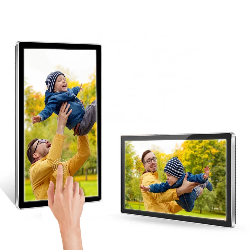 Retail Advertising Display Screen Digital Signage with Wifi Android Motherboard for Advertising Display