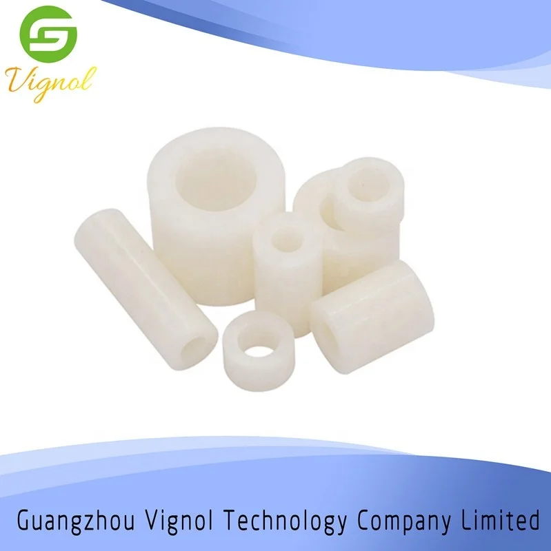 customized Nylon standoff round plastic spacer
