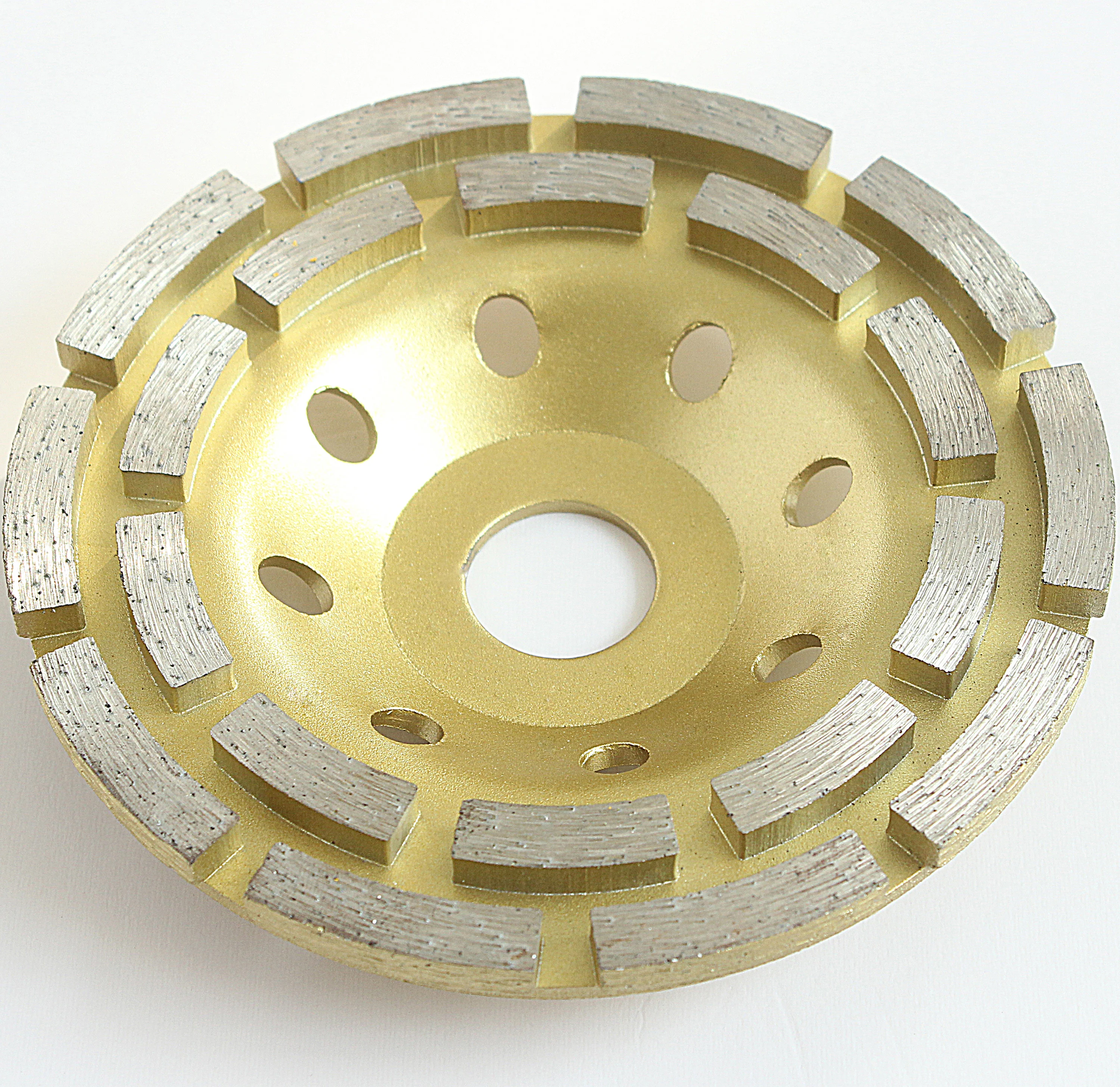 China Factory DELUN Long Lifespan 125 mm 5 inch Polishing Diamond Disc Grinding Wheel for Marble with International Standard