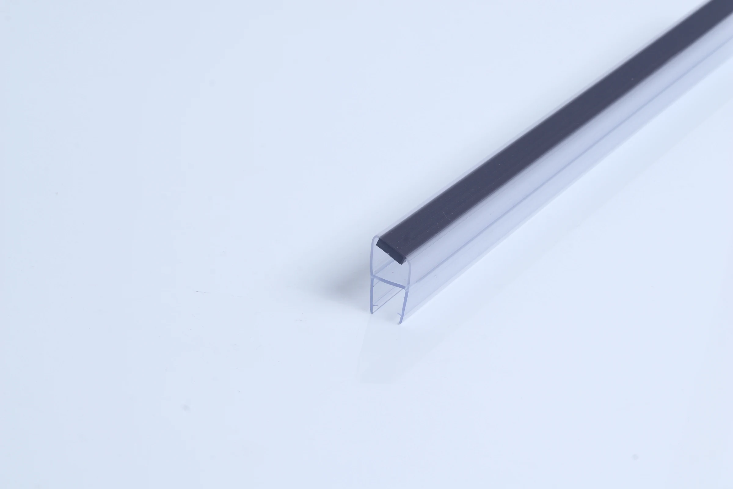 90/180 Degree Glass Door And Window Magnetic PVC Rubber Waterproof Seal Strip Shower Door Sealing Strip