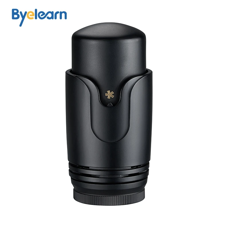M30*1.5mm trv liquid sensor Radiator Thermostat Heating temperature control thermostatic head black for underfloor heating