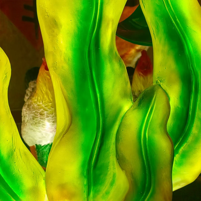 Yeenoo garden landscape sea glass lamp waterproof 10w white warm-white fiberglass simulation sea world lighting decor for park