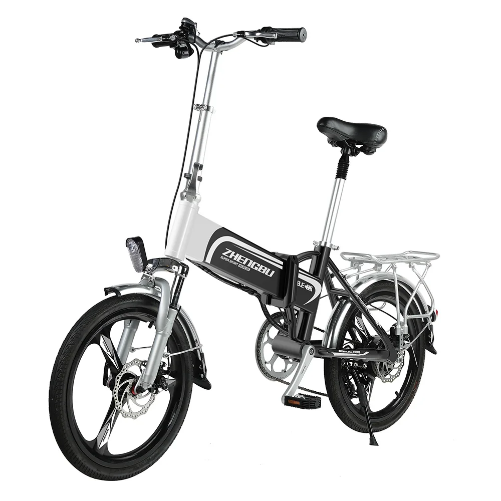 X6 20inch 400W 10.4AH Electric bicycle Small men and women help ebike ultra-light folding electric bike