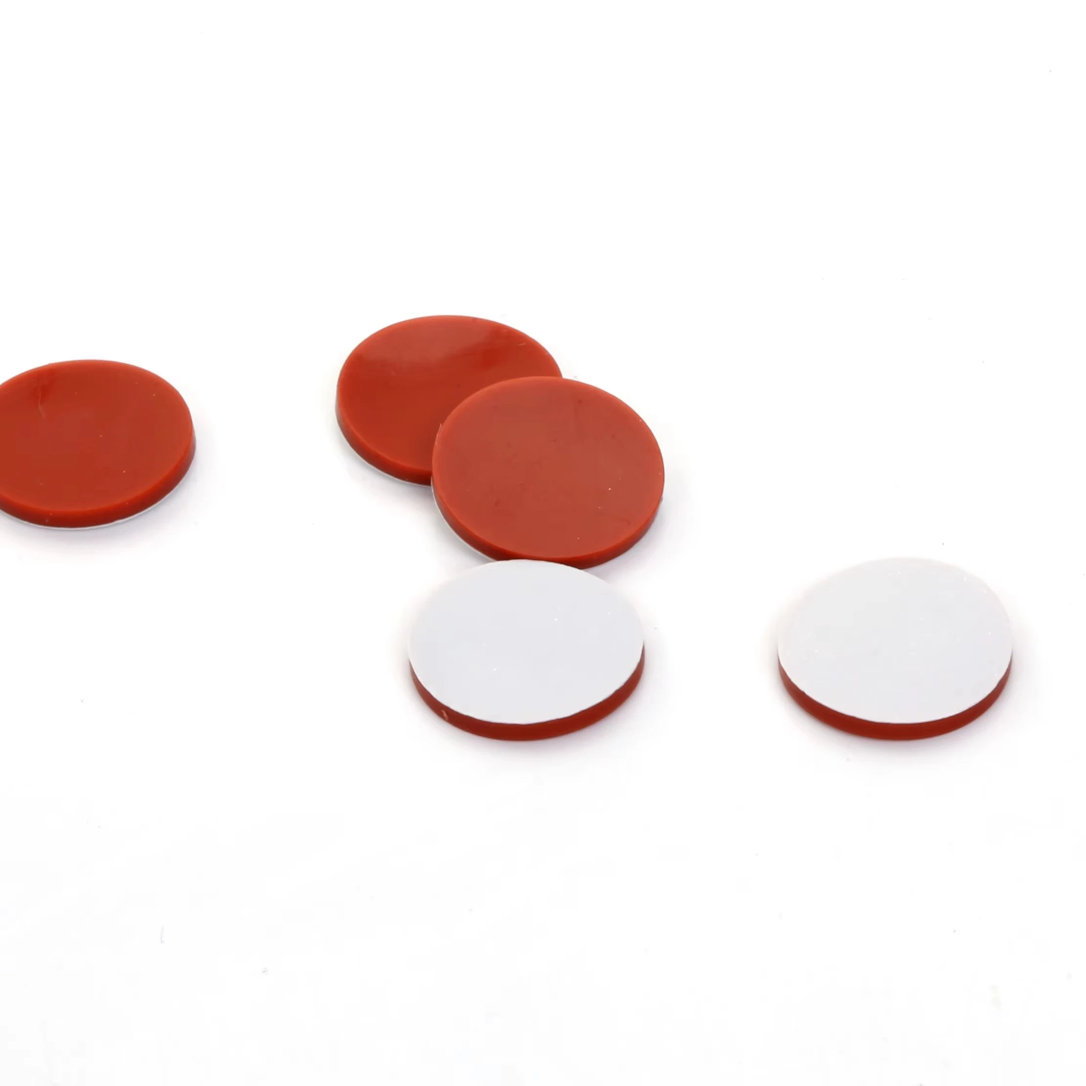 White PTFE/Red Silicone Septa 9*1mm