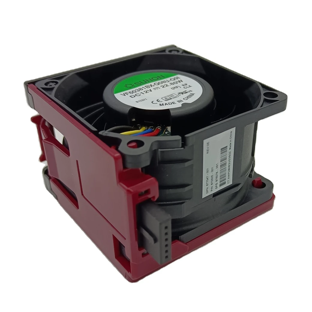 Original CPU Fan 875076-001 875788-001 877047-001 for HP DL380 G10 Gen10 High Performance System Fan Server Cooling Fan