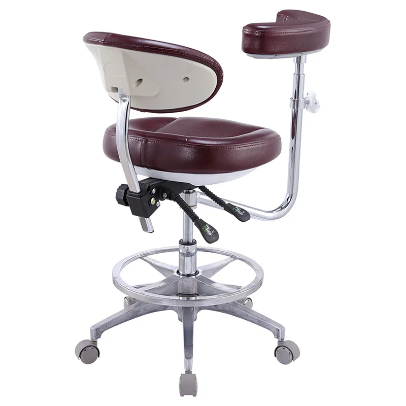 Foshan manufactures hot sale dental doctor chair dental stool round seat medical dental assistant chair stool