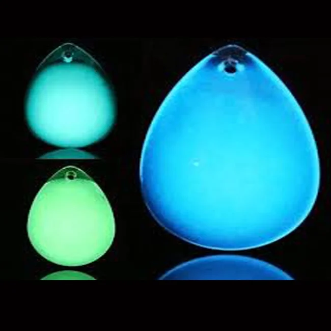 Светящийся стойкий пигмент для автомобильной краски, светящийся в темноте