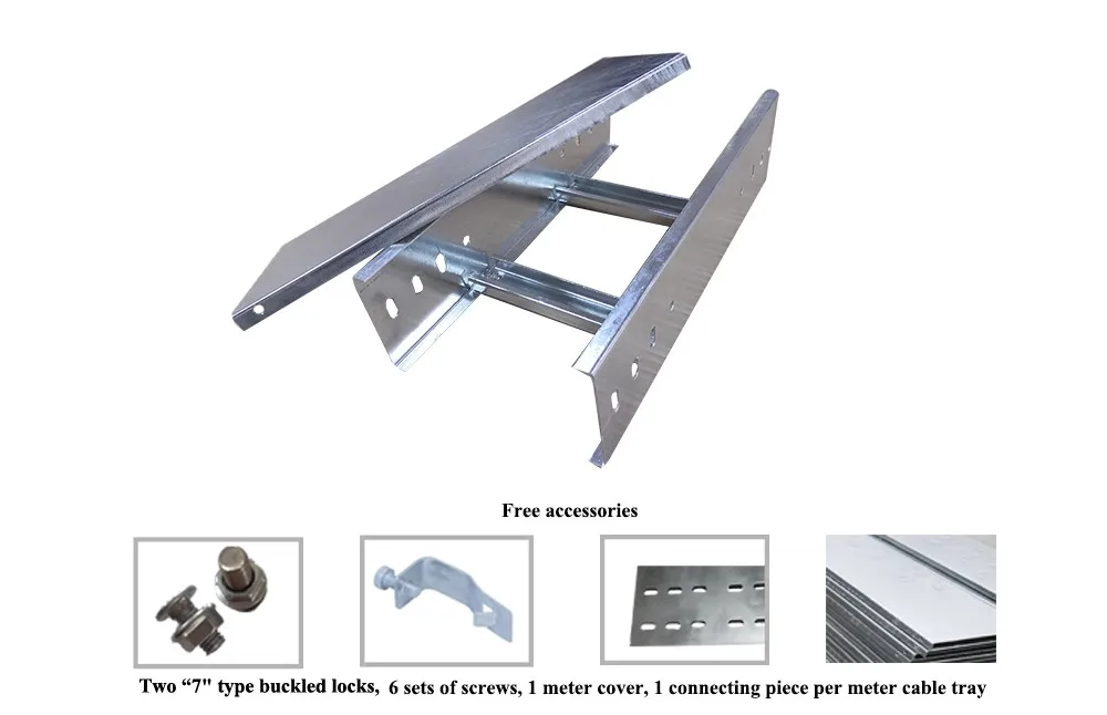 Hongyi 300*150*1.0 High Quality Stainless Steel Ladder Cable Tray