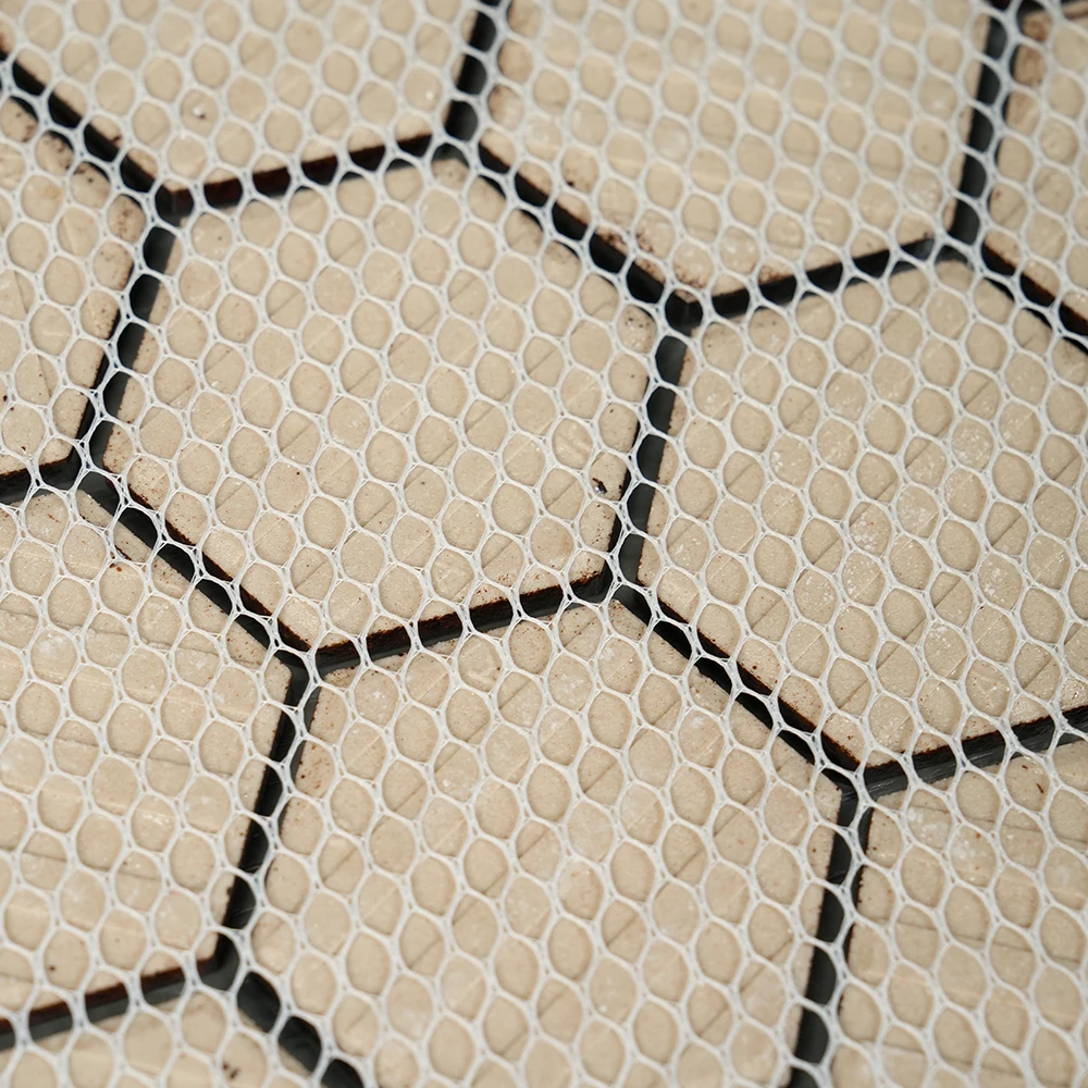 Дешевая оптовая продажа 48*48 мм светлая поверхность продвинутая черная настенная мозаика Балконная гардеробная стеклянная дизайн