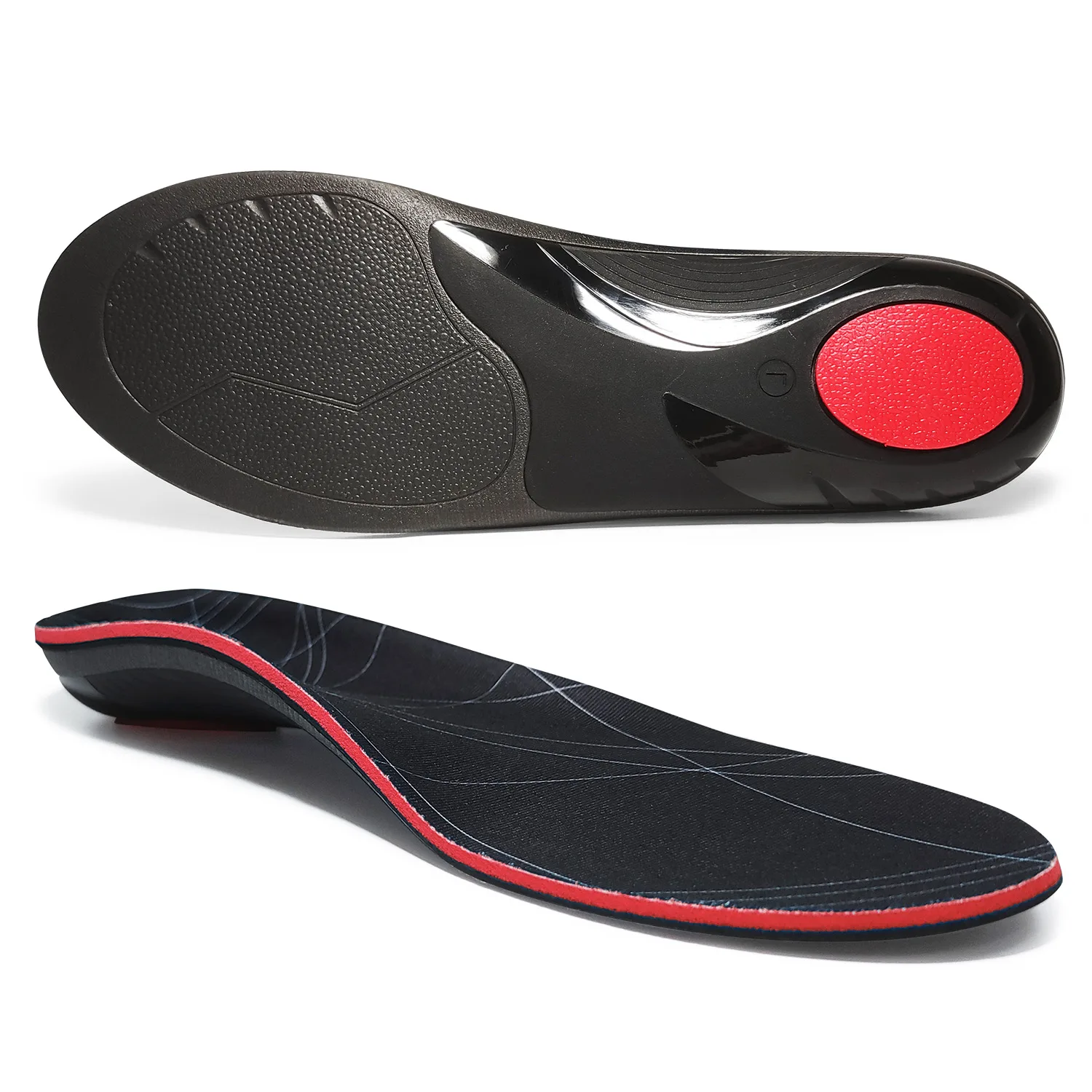 Foot Alignment Plantar Fasciitis Arch Support Insert Super Orthotics Biomechanical Insole For heel