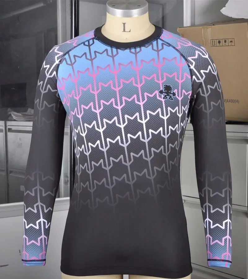 
Custom Bjj Sublimated Printed Design Your Own Mma Rash Guard Manufacturer 