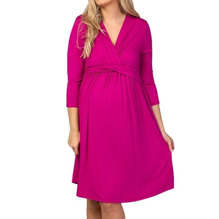 Модель одежды для грудного вскармливания с рукавом 3/4