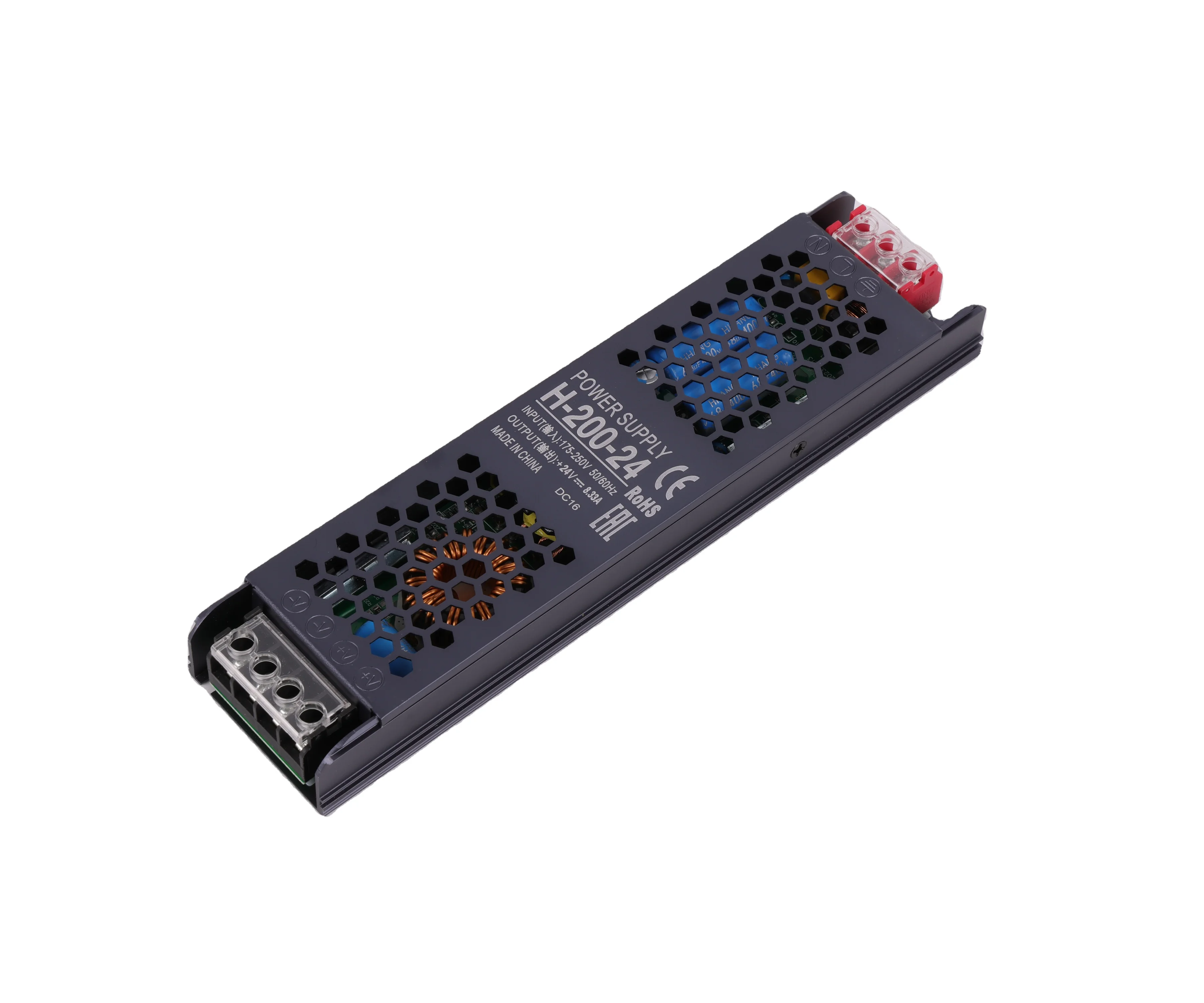 High Quality IP20 indoor plastic shell nowaterproof led power supply 12V 24V 100W 150W 200W 300W 400W easy replace led drivers