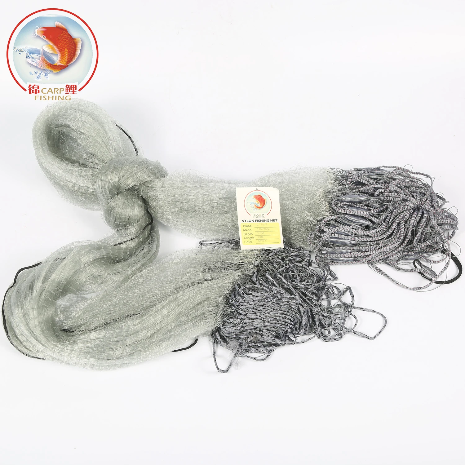 Customization Polyester Multifilament Trawling Fishing Gill Nets Rede De Pesca Double-Single Knot Gill Net for Sale