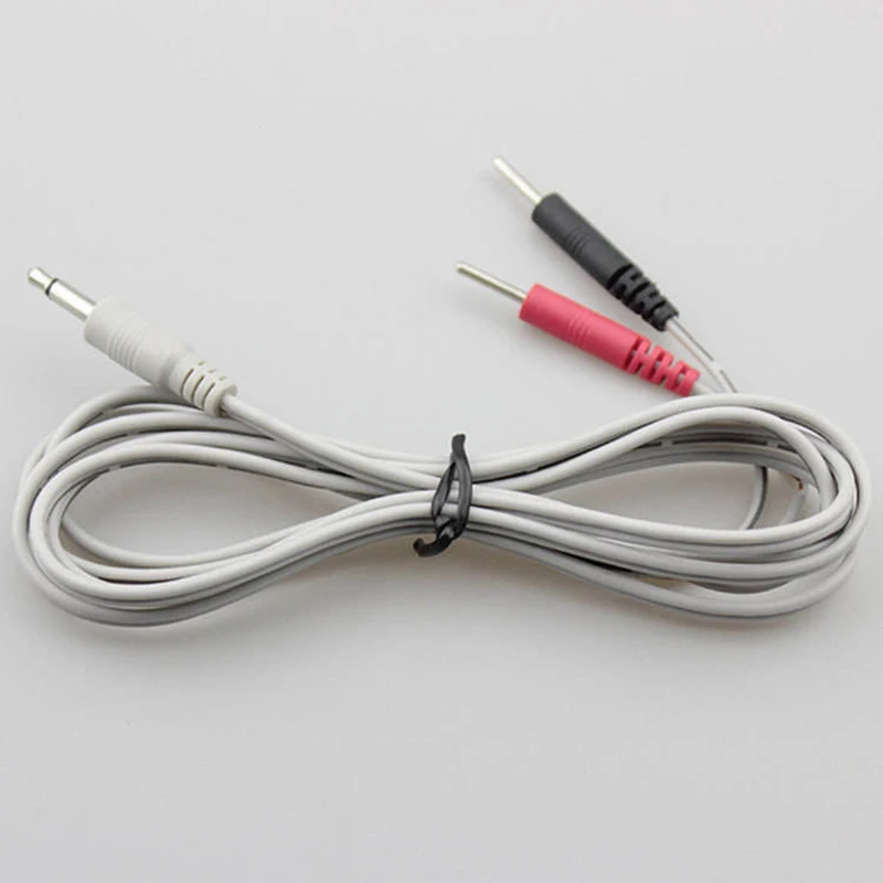 Customized Lead Wire 2mm Mono Plug Therapy Machines connection medical cable