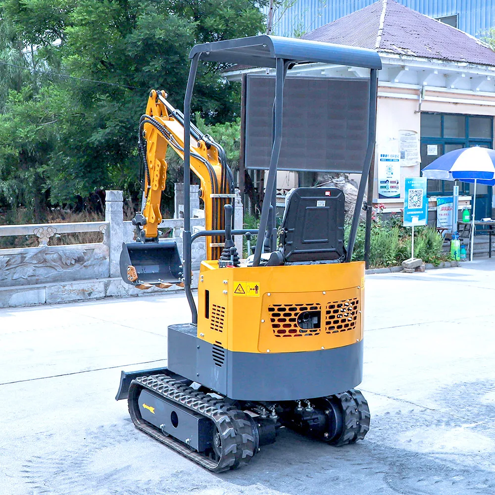 Earth Moving Machinery 0.8 ton Series 1ton mini excavator Small Digger With CE