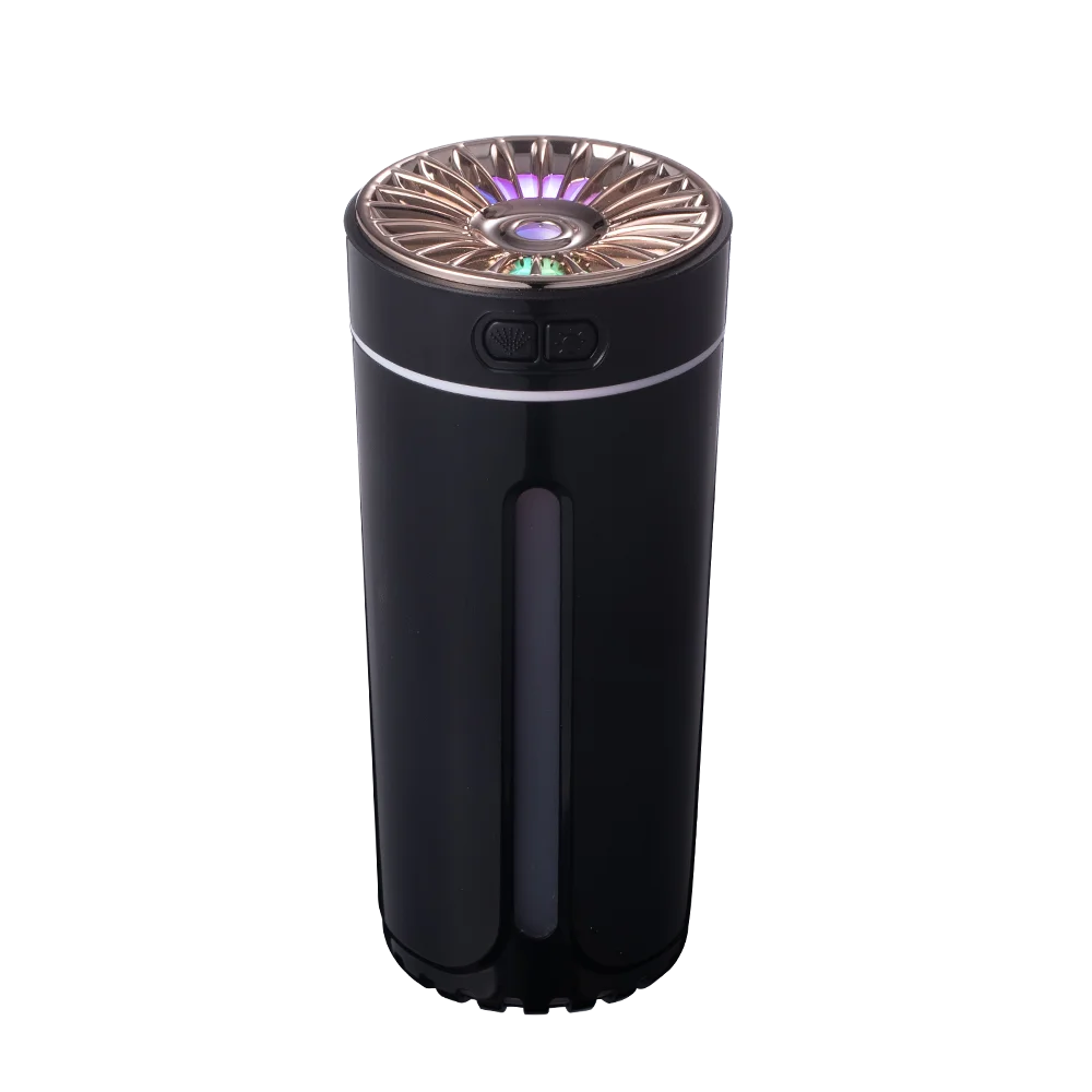 New Mini Car Aromatherapy Phantom Cup Humidifier Mute Portable USB Colorful Atmosphere Light Air Humidifier