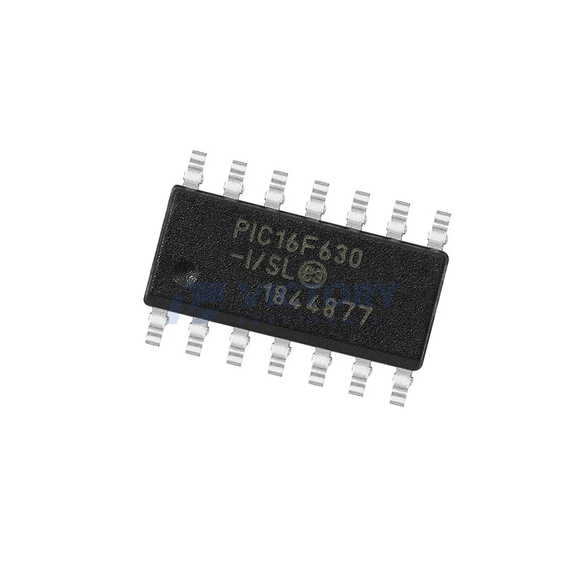 New original PIC16F630 8bit ic PIC16F630-I/P PDIP14 PIC16F630-I/ST TSSOP14 pic microcontrollers standard and specialty
