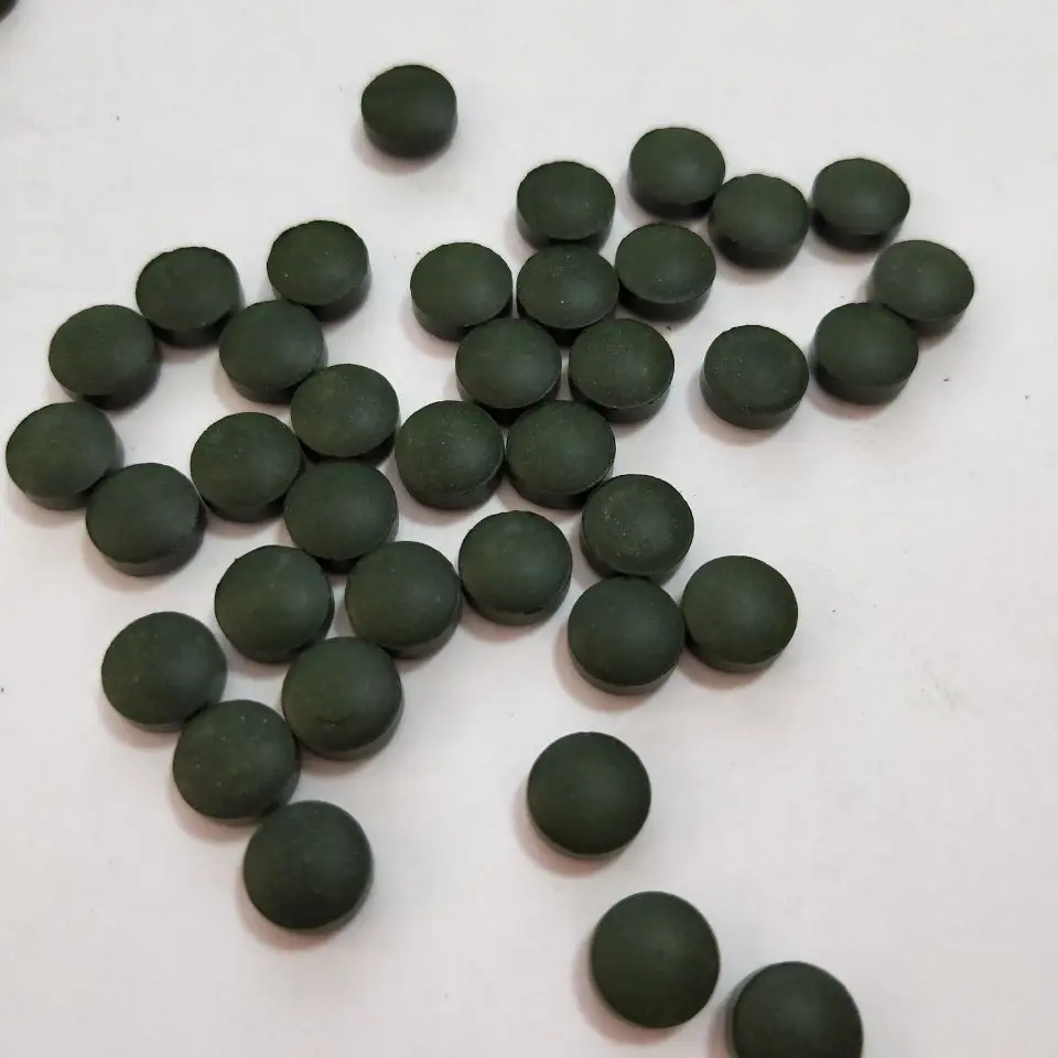 Частная торговая марка OEM, органический хлорелла, спирулина в таблетках 500 мг по оптовой цене
