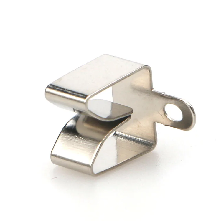 Customized stamping 1mm Metal Brackets Metal aluminium stainless steel brass sheet rivet with silver contact