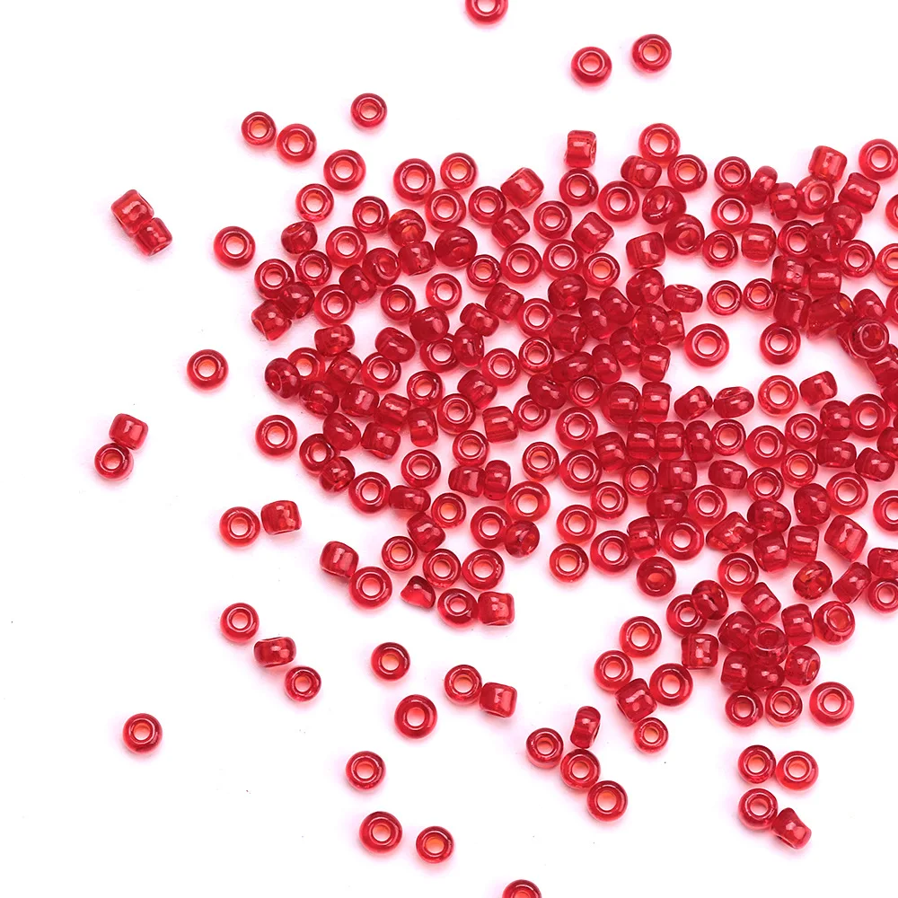 Factory Direct Sale AAA Grade Transparent Series 450 Grams 13/0 1.88mm Glass Seed Beads For Diy Jewelry Making