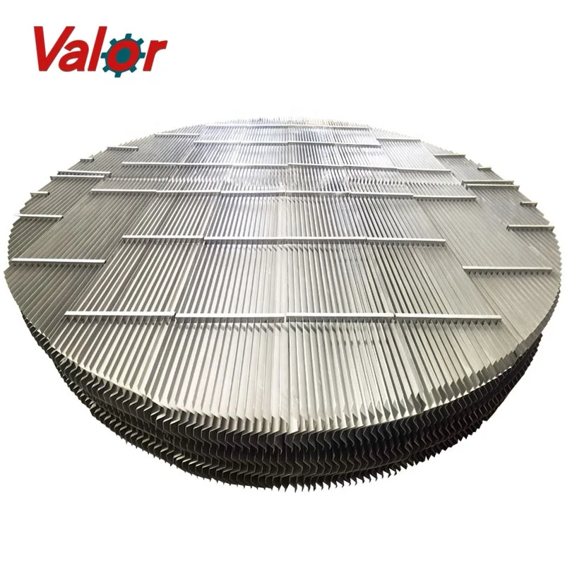 style V-C and V-CA SS316L  vane type mist eliminator with 170mm pad thickness