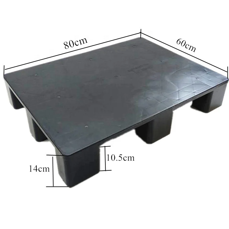 Manufacturer Stackable Single Faced Nine Legs Heavy Duty Pallet Plastic Tray Wholesale