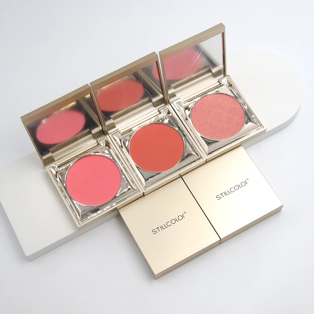 cosmetics Vendor blusher powder Custom Design cheek 6 colors Matte blush palette private label
