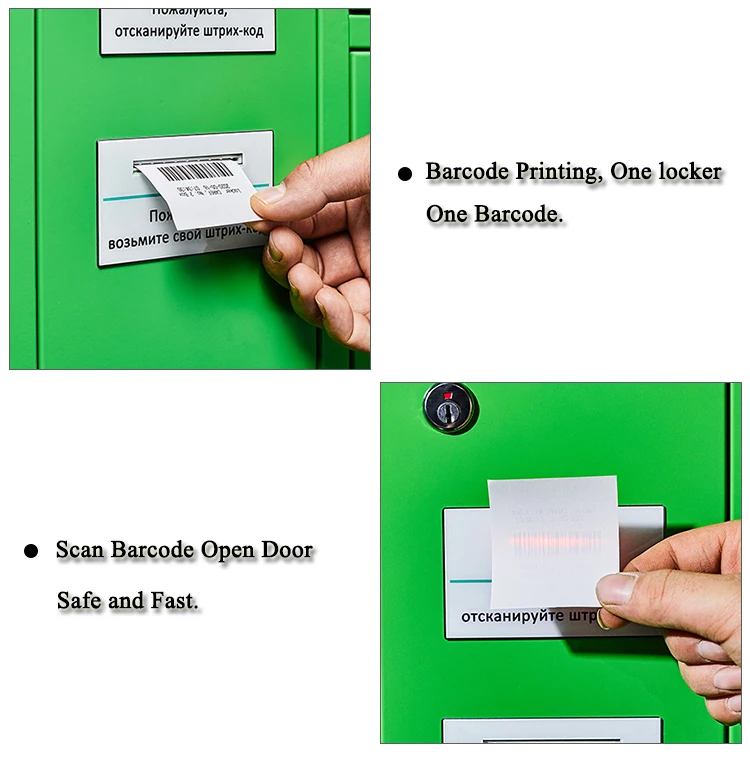 Automatic Electronic Smart Barcode Locker For Supermarket