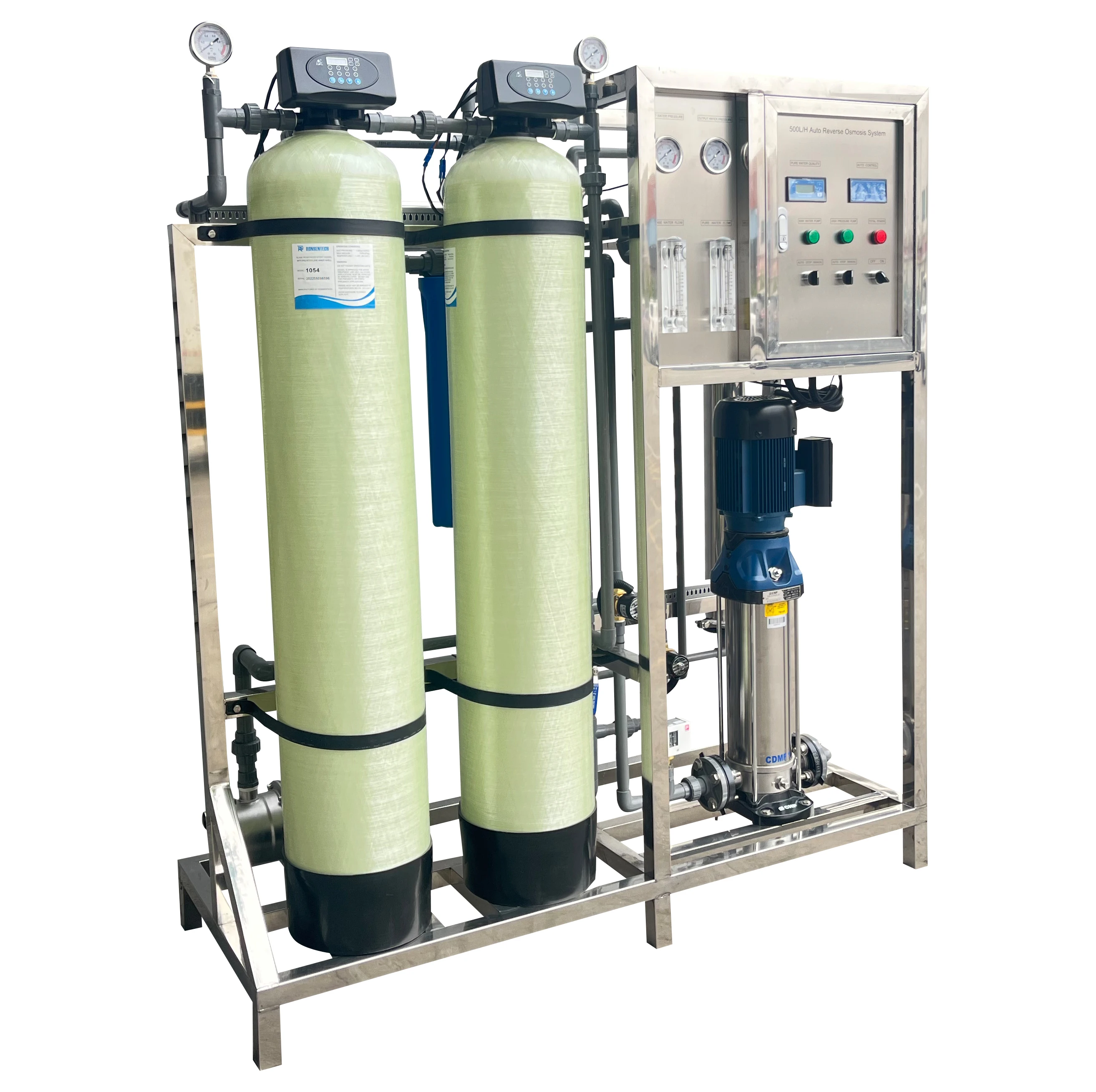 Factory price smart drinking pure water making machine 500 lph drinking water well drilling machine smallest pure-water-machine