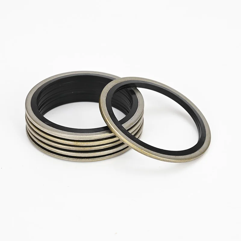 All Sizes Stainless Bounded Seal BSP Sizes Centering Rubber Seal From China Factory NBR FKM