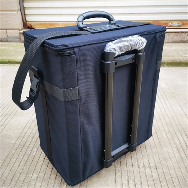 Teenyoun 2024 Ready Stock 180Pcs Oxford Cloth Trolley Case Portable Packaging Eyeglasses Display Cases Optical Frame Suitcas