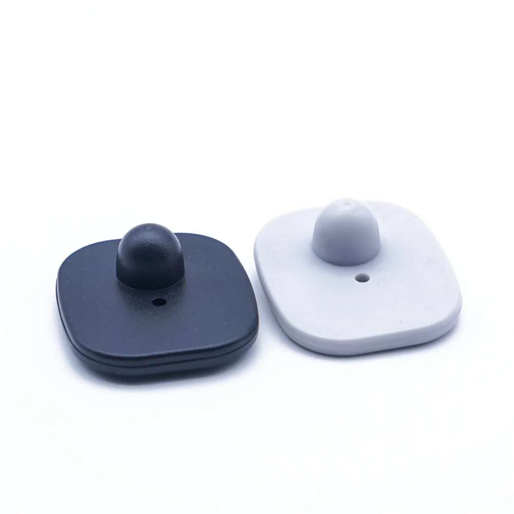 Customized Color Clothing Security Alarm Clothing Shop Anti Loss micro Hard Mini Square Tag