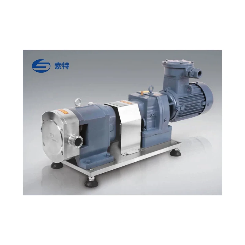 High Quality Chemical Production Rotor Pump Food Grade Sauce Conveying Pump Stator Rotor