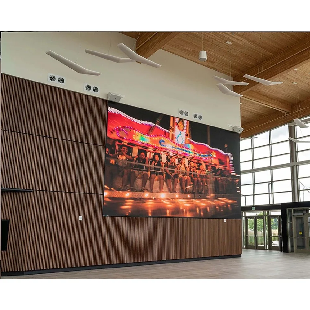 Factory Customized P1.5 P2 P3 P4 Ultra Thin Indoor Led Video Advertising Display Panel Led Screen Wall For Lobby