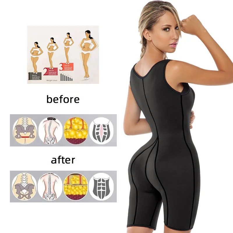Wholesale Workout Tummy Tucker Sauna Suit Waist Trainer Vest Shaper Neoprene Sauna Suit Shapewear Body Shaper