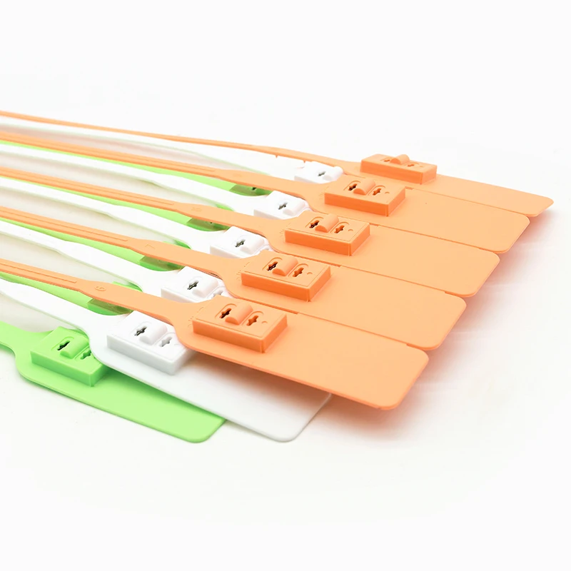 Security bar code plastic sealing compound plastic bag security seal