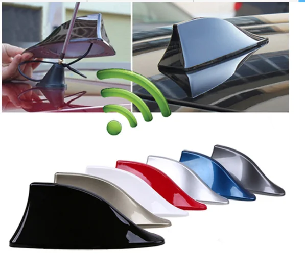 Universal Aerials Styling car fin fm Shark Fin Auto car radio Antenna decoration
