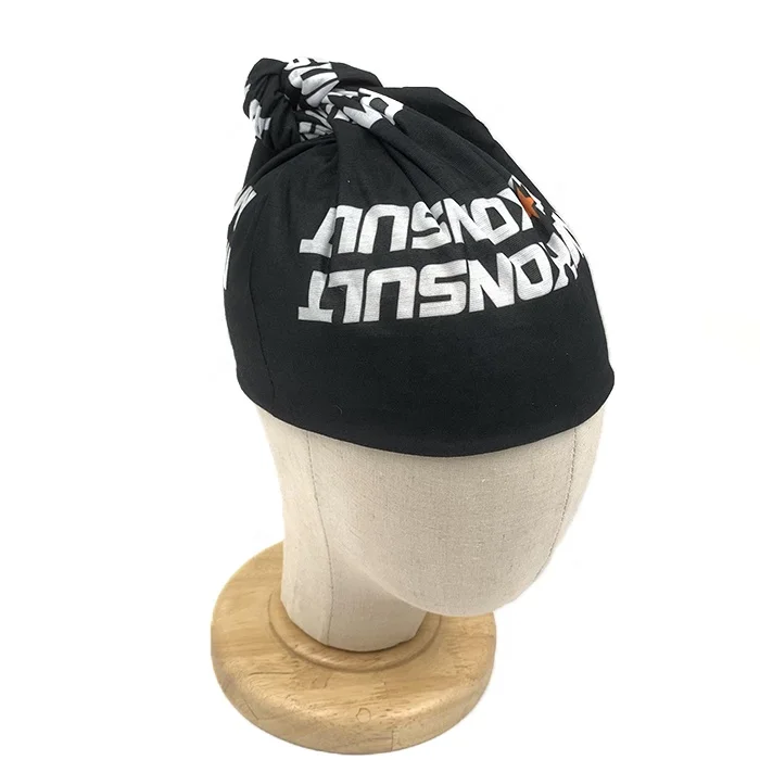 Customized Elastic Cycling Bandana Scarf Fashionable Adult Square Seamless Bandana with Custom Logo