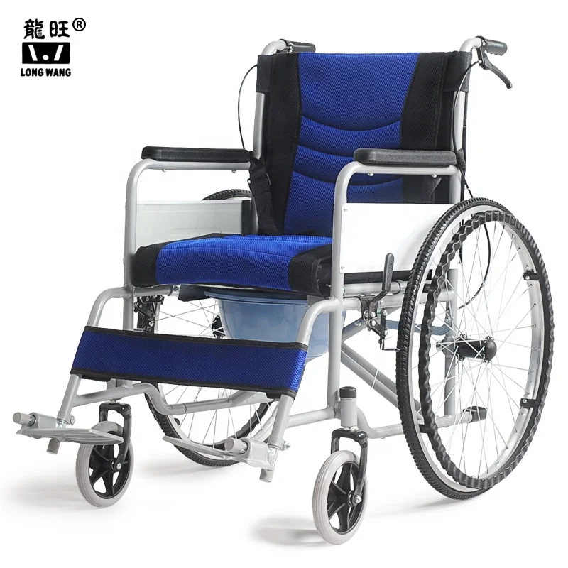 2022 Hot Sales High Quality Commode Chair for Elderly commode chair plastic accessories Adjustable toilet wheelchair