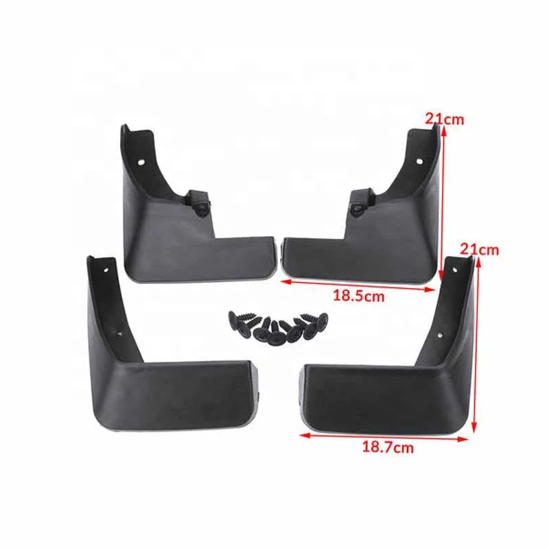Flexible mud guards plastic mudflaps of car accessories factory direct