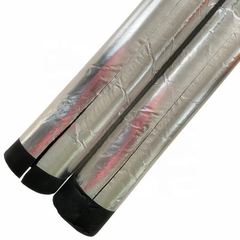 Flexible Elastomeric Closed Cell Tube Rubber Foam Insulation Pipe For Air Conditioning