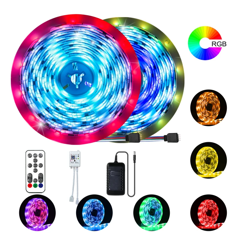 
led light music controller LED light RGB wifi stripingsmart striping LED RGB 10M/32.81ft LED light led strip light 