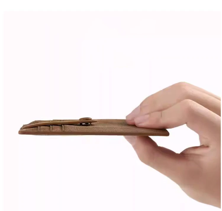 2023 Customize Design Slim Coin Purse Purse ID Credit Card Holder Short PU Leather Wallet For Men