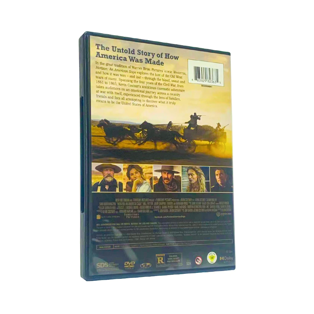 Horizon an American Saga Chapter 1 Disc Factory Wholesale TV Series Hot Sell DVD Movies on Amazo EBay Brand New Free Shipping