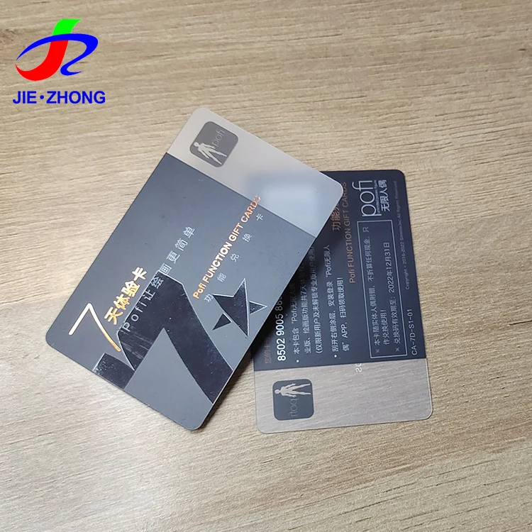 High Quality Custom Printing CR80 Clear PVC Plastic ID Business Transparent Card