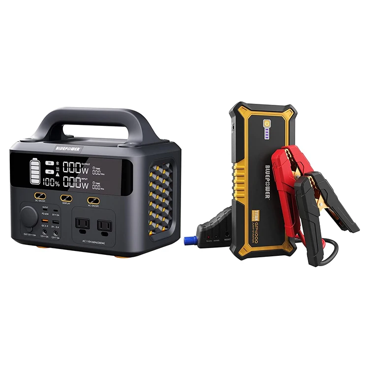 ODM Vehicle Power Bank Starter with LED Light 12 Volt Battery Charger OEM Auto Jump Starter Air Compressor for Cars & Batteries