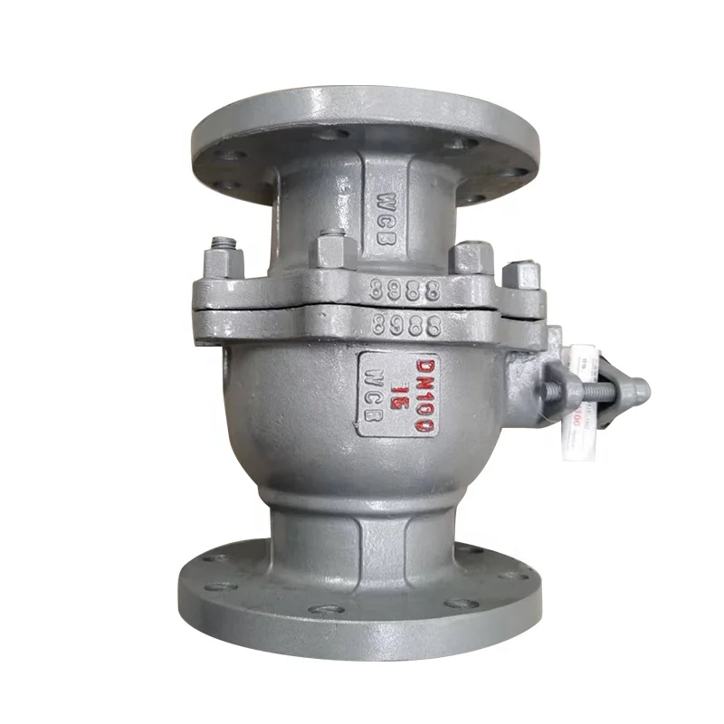 Factory Made 4 inch PN16 Carbon Steel Handle Ball Valve PTFE Fluorocarbon Sealed Two Piece Pneumatic Control Flanged Ball Valve