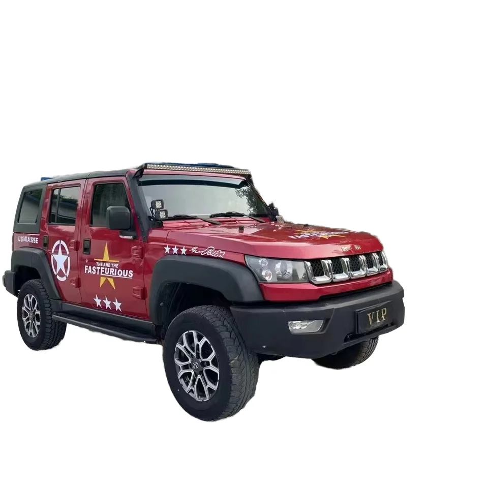 Great Wall Подержанный автомобиль 2019 BJ40 PLUS автоматический полноприводный бензиновый премиум-класса 4-дверный 5-местный внедорожник